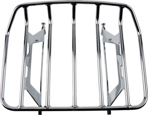 Detachable BA Rack With Kick Up for Indian - Ba Rack Solo Seat Chr