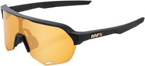 S2 Sunglasses - S2 Sgl Mt Blk Soft Gld Lens