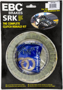 SRK Complete Clutch Kit - Aramid Fiber Friction Plates, Steels, & Springs - Fits 80-84 Suzuki GS1000 & GS1100 Models