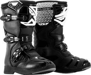 Youth Maverick MX Boots Black US Y-04