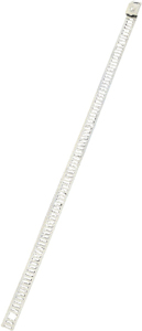 Stainless Steel Ladder Ties 8" Silver 8/Pk