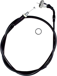 Black Vinyl Throttle Cable - Honda TRX250X/EX