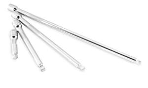 1/4" Wobble Extensions Set - 4 Piece, 50, 100, 150 and 250mm Long