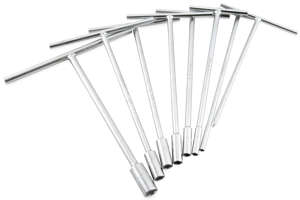 6, 8, 10, 12, 13, 14, & 17mm T-Handle Wrench Set