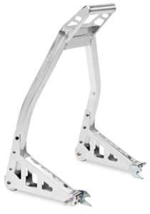 Universal Aluminum Rear Stand - 10.25-14.25" w/ spools, 9.75-13.5" w/ paddles