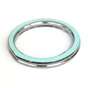 Exhaust Pipe Gasket - 42.8mm OD, 35mm ID, 4.1mm Thick - Replaces Honda 18291-236-000 & 18291-MN4-920