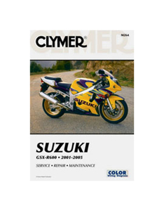 Shop Repair & Service Manual - Soft Cover - For 01-05 Suzuki GSXR600