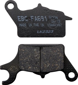 Organic Brake Pads and Shoes - Ebc Brake Pads Fa691