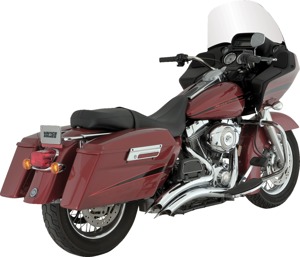 Vance & Hines HD Dresser 07-09 Big Radius 2-2 Chrome Full System Exhaust