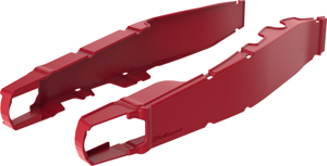 Red Swingarm Protectors - For 17-18 CRF450R/RX & 18-19 CRF250R/RX