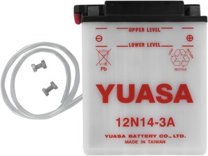 Conventional Batteries - 12N14-3A Yuasa Battery