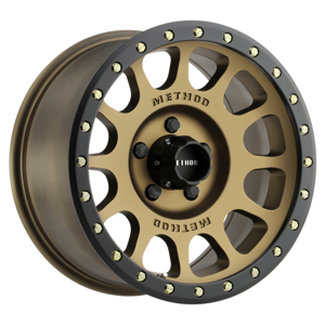 MR305 NV 17x8.5 0mm Offset 5x5.5 108mm CB Bronze/Black Street Loc Wheel