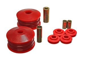 Red Motor Mount Replacement Bushings for V6 (2 tourqu - For 06-07 Mitsubishi Eclipse FWD