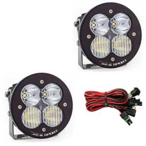 XL R Sport Series Driving Combo Pattern Pair LED Light Pods - Clear