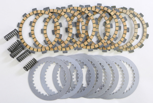 Complete Clutch Plate Set w/Springs - For 01-13 Yamaha YZ250F WR250F