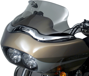 Wave Windscreen 8.25" Smoke - For 98-13 HD Road Glide