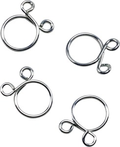 Hose Clamps - Hose Clamp 4Pk 9.8mm