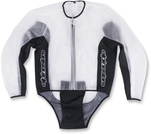 Racing Rain Jacket Black/Clear/White US X-Large