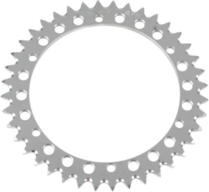 Rear Sprocket Grooved-Sil 520-40 Teeth - For 88-13 Yamaha Blaster/ YFM350 Raptor/ YFM350X Warrior