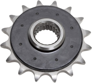 Steel Front Sprocket w/ Rubber Damper - 16 Teeth - New JT!