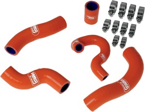 Orange Race Radiator Hose Kit w/Clamps - For 2012 KTM 450 XC-W