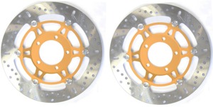 Floating Brake Rotor Front Set