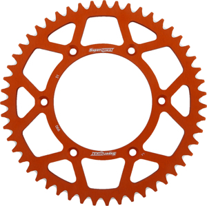 Aluminum Rear Sprocket 51T Orange