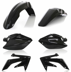 Black Plastic Kit - For 04-05 Honda CRF250R