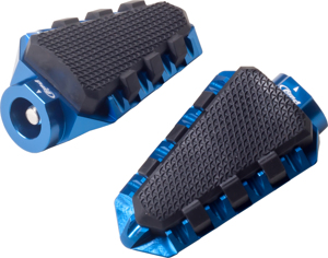 Hi-Tech OffRoad Footpegs Blue - For Use w/ Puig Footpeg Adapters