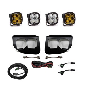 Ford Super Duty (20-On) Fog Lights Dual FPK Amber SAE/Sport DC