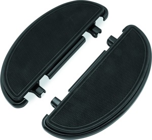 Bikers Choice Half-Moon Floorboard Kit Blk