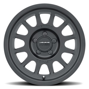 MR703 15x7 +15mm Offset 5x100 56.1mm CB Matte Black Wheel