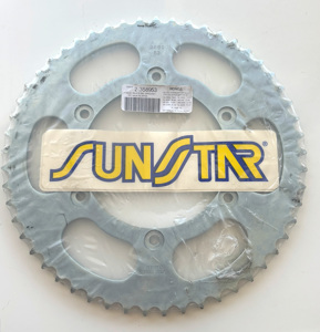 Rear Sprocket Steel 53t-520 Ho - Compatible with various Honda XL, XR, CB250, and Yamaha WR models