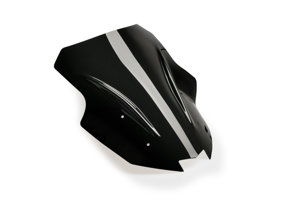 Opaque Black Racing Windscreen - For 20-21 Kawasaki Ninja 1000SX