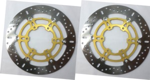 Floating Brake Rotor Front Set - For Suzuki GSXR600/750