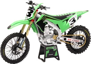 1:12 Scale Offroad Racer Replica - Kawasaki Factory Tomac #3