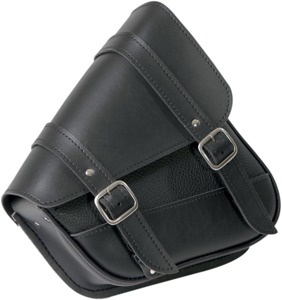 Revolution Universal Swingarm Saddlebags - Vintage Black Syn Lthr Swngarm