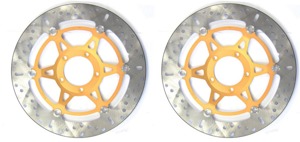 Floating Brake Rotor Front Set