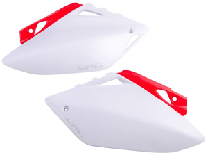 Side Panels - White - For 05-06 Honda CRF450R