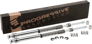 Monotube Fork Cartridge and Spring Kit - Lowered - For 97-13 HD Touring