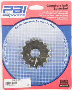 PBI 15 Tooth Front Sprocket - For Yamaha YZ85