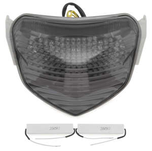 Smoke Integrated Tail Light - LED Stop & Turn Lights - GSXR600/750 04-05