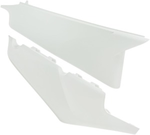 Side Number Plates for Husqvarna - Side Panel White