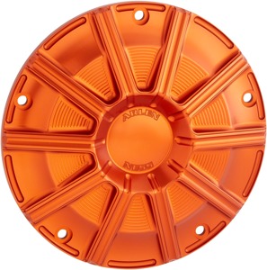 Arlen Ness 10-Gauge Derby Cover Orange