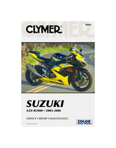 Shop Repair & Service Manual - Soft Cover - For 2005-2006 Suzuki GSXR1000