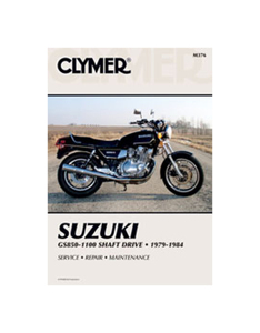 Shop Repair & Service Manual - Soft Cover - For 1979-1984 Suzuki GS850-GS1100 Shaft Drive