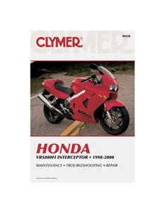 Shop Repair & Service Manual - Soft Cover - For 98-00 Honda VFR800 Interceptor