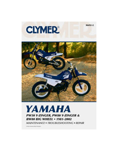 Shop Repair & Service Manual - Soft Cover - For 81-02 Yamaha PW50 & 83-02 Yamaha PW80