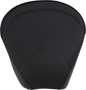 Mild Stitched Pillion Pad - Black - For 97-20 Harley FLH FLT