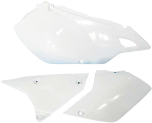 White Side Panels - For DRZ400 & KLX400